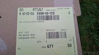 Mazda CX-5 II 2 CX5 2017 - 2025 - prave zpetne zrcadlo - 6