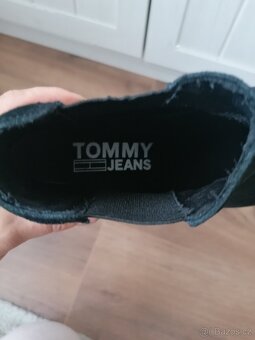 Kožená dámská obuv Tommy Hilfiger - 6