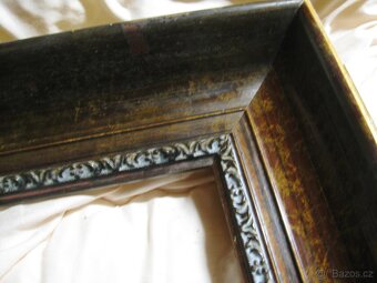 staré rámy z obrazů, rám na obraz - 6