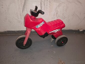 Odrážedlo motorka. Červená. - 6