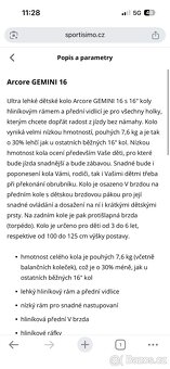 Dětské kolo ,,16” Arcore - 6