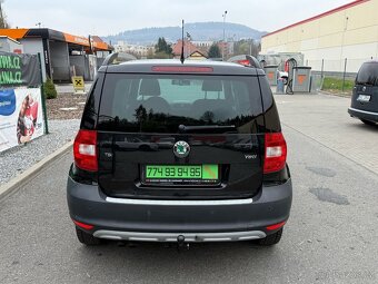 ► ŠKODA YETI 1,4 TSI - 90 KW PARK. SENZORY, TOP STAV◄ - 6
