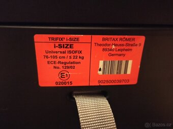 Autosedačka Britax Römer Trifix 2 i-SIZE černá - 6