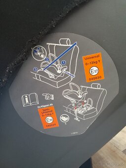 Dětská autosedačka klipan dinofix - 6