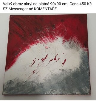 Staré obrazy .Ceny a rozměry u fotografie. - 6