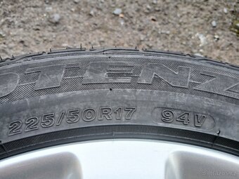 Sada Orig ALU kol Opel 225/50R17 letní - 6
