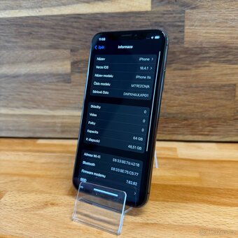 IPhone XS 64GB, černý, 100% baterie (rok záruka) - 6