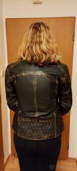 Dámská kožená bunda Rebelhorn - 6