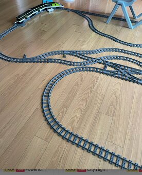 City koleje (náhrada) rovinky, zatáčky, vyhybky 76kusů - 6