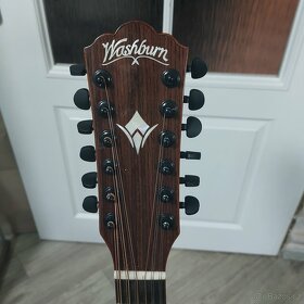 Dvanáctistrunná elektroakustická kytara Washburn - 6