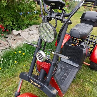 Elektrická tříkolka Leramotors Scooters 1000W - 6