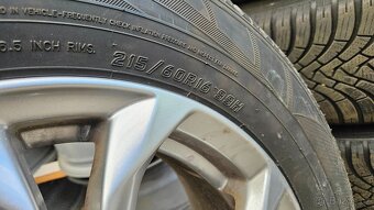 Zimní Sada Alu Kola 5x114.3 215/60 R16 Mazda CX-3 - 6