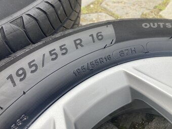 Alu ŠKODA FABIA 4 - 5x100 letní MICHELIN 195/55R16 90% 2023 - 6