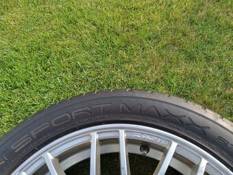 Prodám ALU KOLA 17" 5x100 - PĚKNÁ, OBUTÁ - 6