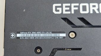 Grafická karta MSI GeForce RTX 3060 12GB GDDR6 ITX OC - 6