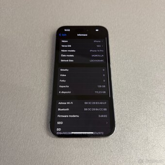 iPhone 14 Pro 128GB fialový, 12 měsíců záruka - 6