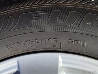 Zimní ALU komplet 16" 5x114,3 ET48 pneu 215/60/16 99H - 6
