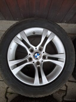 BMW kola 5x120 R16 + zimní pneu - 6
