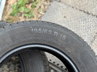 195/65/15 - Continental zimní pár pneu - 6
