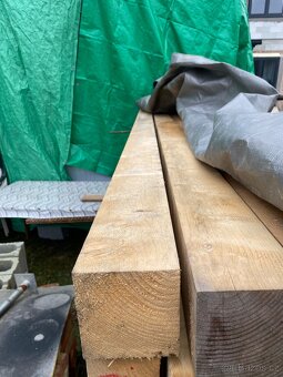 Stavební řezivo- trámky, prkna - 6