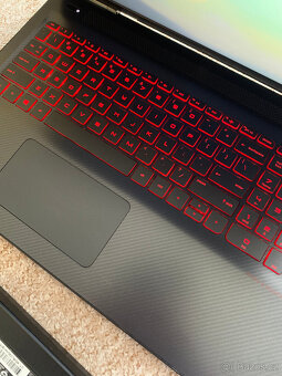 KRÁSNÝ HERNÍ NOTEBOOK - HP OMEN 15 - i7/GTX SKVĚLÝ STAV - 6