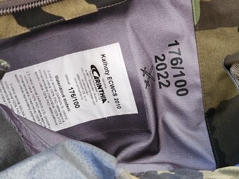 ECWCS kalhoty vojenské taktické goretex vz.95 ačr maskáče - 6