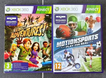 Xbox 360 + Kinect, ovladač, hry - 6