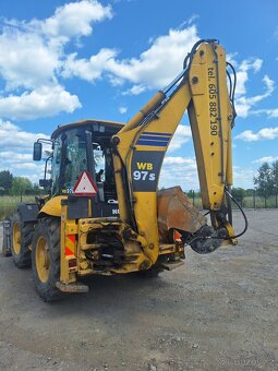 Traktorbagr Komatsu WB 97-S5 rok 2009 - 6