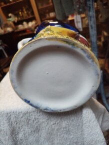 Starožitný keramický glazurovaný džbán - 6