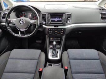 VW Sharan TDi DSG XENON NAVI VYHŘ.SEDAČKY TAŽNÉ - 6