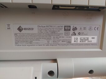 Monitor Eizo FlexScan M1700 - 6