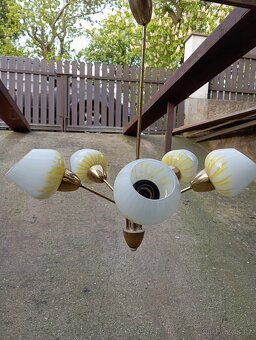 Stropní světlo, retro lustr - 6