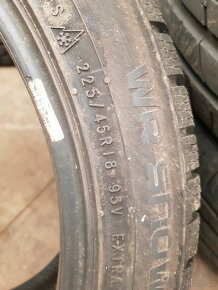2x zimní pneu Nokian 225/45/18 - 6