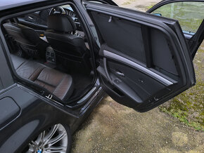 E61 Lci comfort černý kožený interiér. - 6