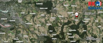 Prodej pozemků o výměře 22.490 m2 v obci Tismice u Českého B - 6