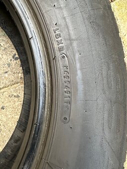 Použité letní pneu: 195/70/R15 c - 4 kusy - 6