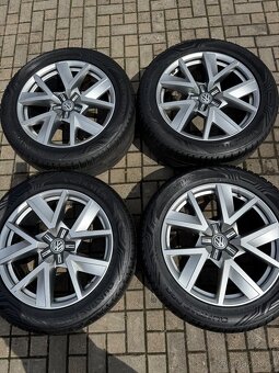 ORIGINÁL Alu Volkswagen MONTERO R20, 5x112 - TOP STAV, TPMS - 6
