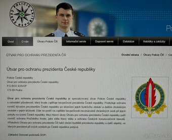 Policejní útvar pro ochranu prezidenta nášivky ČR - 6