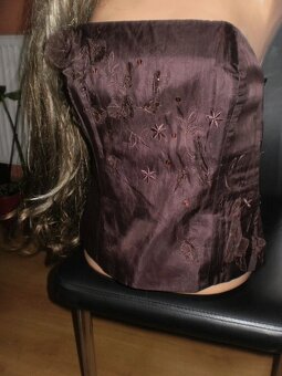 plesovy# korzet # spolecensky # flitry #UK 12/40 - 6