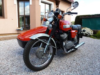 Jawa 350 se sidecar Velorex 562 - 6