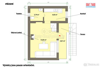Prodej zahrady s chatkou 970m2, Chotěnov-Skláře - 6