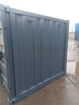 Nový 8´ skladový kontejner, barva RAL 7016 a RAL 7035 - 6