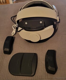 Oculus Quest 3 GOMRVR Bateriový headstrap + 2x baterie - 6