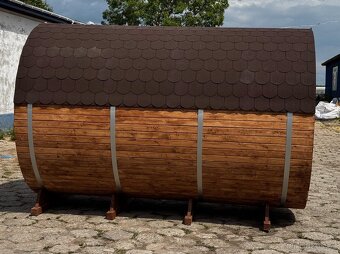 ZAHRADNÍ SUDOVÁ SAUNA 340cm DIY 3KR - 6
