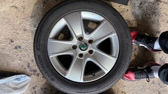 ORIGINÁL ALU KOLA ŠKODA R16 - 6
