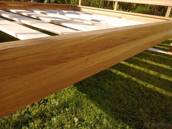 Dubová manželská postel - 6