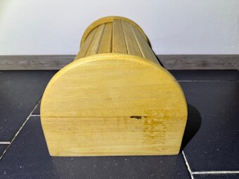 Světlý chlebník Ikea, bambusový - 6