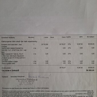 Alu kola 5x110 r17 zimní sada - 6