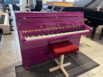 Růžové piano Schimmel se zárukou 2 roky, doprava zdarma - 6