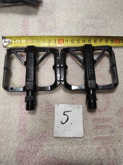 Duralové široké pedály ALU 7075 - 6